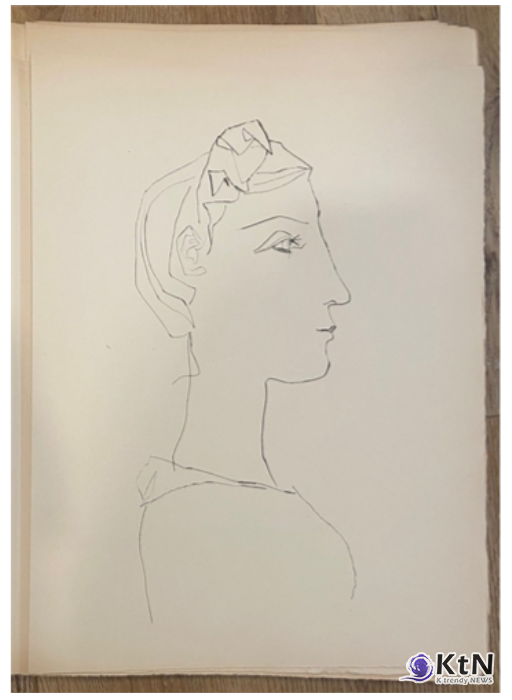 Pablo Picasso/ Vingt poèmes de Góngora: eight works, 1948/ 14.96 x 11.02 in. (38 x 28 cm.)/ Est. 10,000—15,000 USD/ Opening Bid 9,000 USD.  사진: Estate of the artist, Paris; acquired from the above by the present owner.