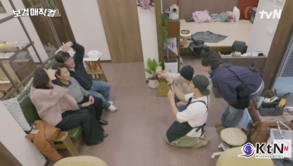 [문화연예 리포트]  ‘보검매직컬’ 박보검, ‘착한 도파민’이 마라맛 예능 이겼다...수도권 최고 4.8% 동시간대 1위 석권 사진=2026. 02.27  tvN K trendy NEWS DB ⓒ케이 트렌디뉴스 무단전재 및 수집, 재배포금지