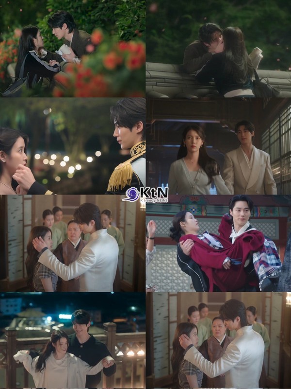 MBC 새 금토드라마 ‘21세기 대군부인’(극본 유지원/ 연출 박준화, 배희영) 측은 오늘(10일), 주연 배우 아이유와 변우석의 압도적인 아우라가 담긴 커플 포스터를 최초로 공개하며 본격적인 신호탄을 쏘아 올렸다. 사진=2026. 03.10  MBC  티저 영상 갈무리 / 편집 K trendy NEWS DB ⓒ케이 트렌디뉴스 무단전재 및 수집, 재배포금지