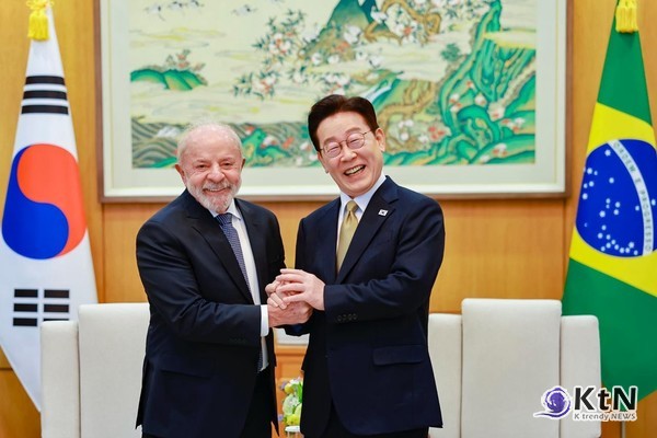 한 브라질 '전략적 동반자 관계' 격상...이재명 대통령 AI 기본사회 협력 제안   사진=2026. 02.23  Lula  엑스 갈무리  K trendy NEWS DB ⓒ케이 트렌디뉴스 무단전재 및 수집, 재배포금지