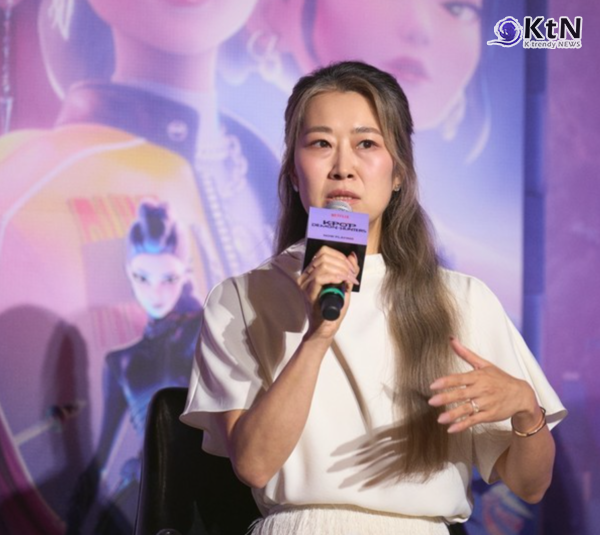 넷플릭스가 애니메이션 영화 ‘케이팝 데몬 헌터스’의 속편 제작을 확정했다. 메기 강, 크리스 애펄헌즈 감독이 다시 연출을 맡는다.  사진=2026. 03.13  넷플릭스 넷플릭스, ‘케데헌2’ 공식화  K trendy NEWS DB ⓒ케이 트렌디뉴스 무단전재 및 수집, 재배포금지