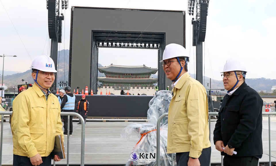 최휘영 문체부 장관, BTS 광화문 공연 전날 현장 직접 점검…"안전이 최우선" /사진=문화체육관광부, K trendy NEWS DB ⓒ케이 트렌디뉴스 무단전재 및 수집, 재배포금지