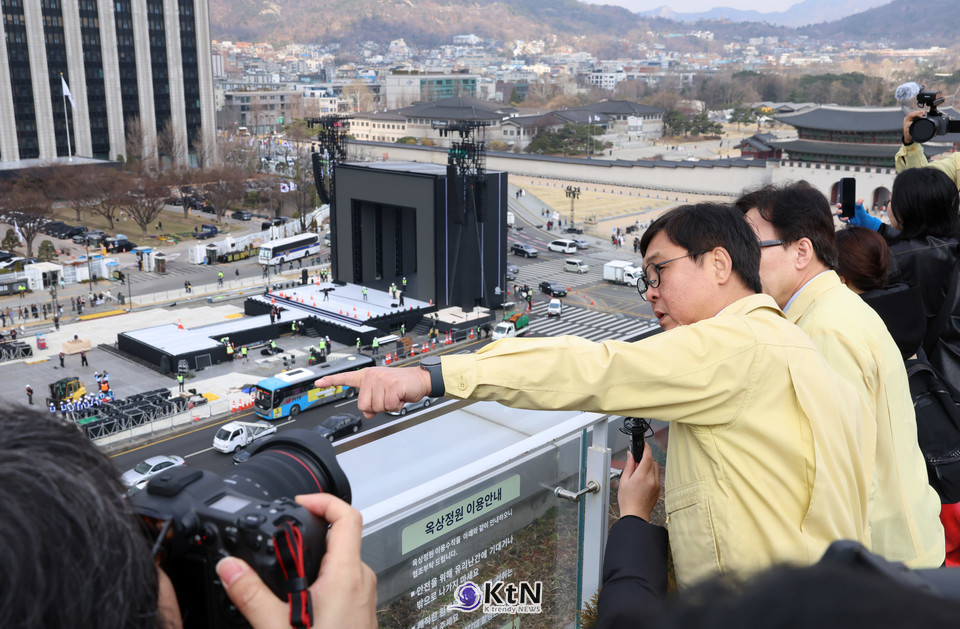 최휘영 문체부 장관, BTS 광화문 공연 전날 현장 직접 점검…"안전이 최우선"/사진=문화체육관광부, K trendy NEWS DB ⓒ케이 트렌디뉴스 무단전재 및 수집, 재배포금지