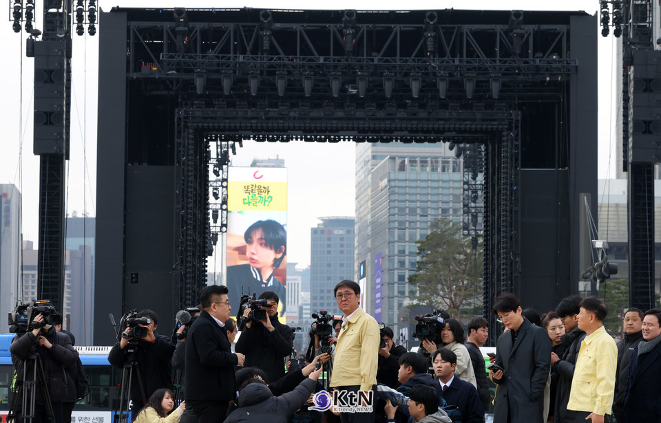 최휘영 문체부 장관, BTS 광화문 공연 전날 현장 직접 점검…"안전이 최우선"/사진=문화체육관광부, K trendy NEWS DB ⓒ케이 트렌디뉴스 무단전재 및 수집, 재배포금지