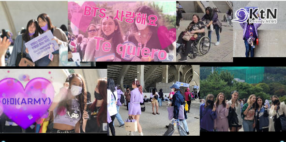 오는 21일 서울 광화문 광장에서 열리는 방탄소년단(BTS)의 정규 5집 '아리랑'(ARIRANG) 컴백 공연을 앞두고,  '붉은빛' 조명이 전 세계 팬덤 '아미(ARMY)'의 거센 반발을 불러일으키며 뜨거운 감자로 떠올랐다.   사진=2026. 03.18  서울시 엑스 갈무리 K trendy NEWS DB ⓒ케이 트렌디뉴스 무단전재 및 수집, 재배포금지