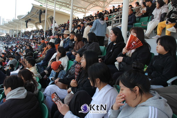 관중석을 꽉 채운 포천시민들 (사진=조영식 기자)