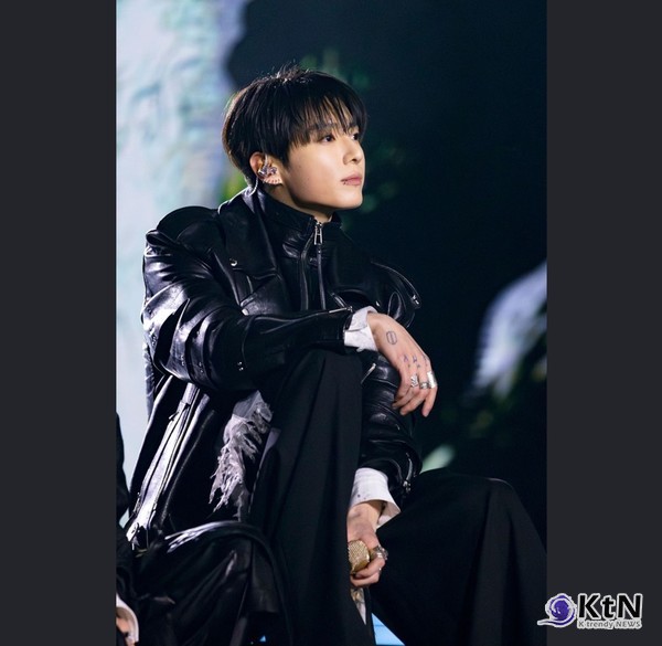 방탄소년단 '아리랑'이 쏘아 올린 문화적 경탄... 외신들, 방탄소년단 '아리랑' 호평   사진=2026. 03.23 빅히트 뮤직 방탄소년단 정국  / 넷르릭스 편집 K trendy NEWS DB ⓒ케이 트렌디뉴스 무단전재 및 수집, 재배포금지