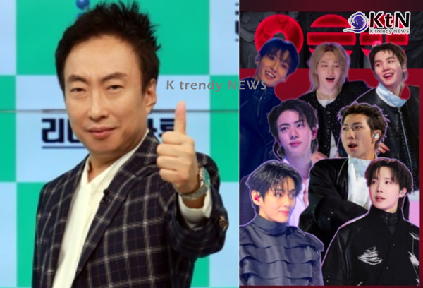 방송인 박명수가 전 세계 190여 개국에 생중계된 방탄소년단(BTS)의 광화문 컴백 공연을 두고 돈으로 따질 수 없는 엄청난 국위 선양 이라며 극찬을 아끼지 않았다.  사진=2026. 03.23  박명수 / 빅히트 뮤직,  넷플릭스 영상 갈무리K trendy NEWS DB ⓒ케이 트렌디뉴스 무단전재 및 수집, 재배포금지