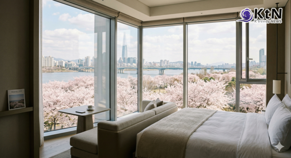 10일이나 일찍 터진 분홍빛 폭죽...오늘 전국에 '봄비'가 벚꽃 만개 시점 결정한다 [날씨] 사진=2026. 03.30 ai 작업   K trendy NEWS DB ⓒ케이 트렌디뉴스 무단전재 및 수집, 재배포금지