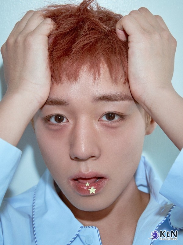 영화 '왕과 사는 남자'로 1,500만 관객을 홀리며 '천만 배우' 반열에 오른 박지훈이 본업인 가수로 돌아와 오렌지색 머리와 몽환적인 미소년 비주얼을 선보이며 화려한 컴백 신호탄을 쏘아 올렸다.  사진=2026. 03.30  YY엔터테인먼트 K trendy NEWS DB ⓒ케이 트렌디뉴스 무단전재 및 수집, 재배포금지