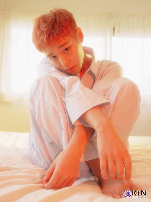 영화 '왕과 사는 남자'로 1,500만 관객을 홀리며 '천만 배우' 반열에 오른 박지훈이 본업인 가수로 돌아와 오렌지색 머리와 몽환적인 미소년 비주얼을 선보이며 화려한 컴백 신호탄을 쏘아 올렸다.  사진=2026. 03.30  YY엔터테인먼트 K trendy NEWS DB ⓒ케이 트렌디뉴스 무단전재 및 수집, 재배포금지