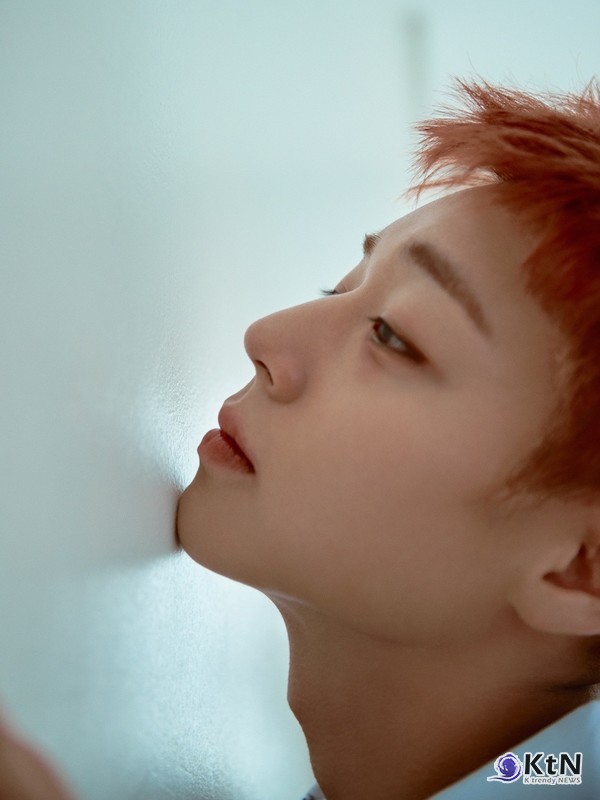 영화 '왕과 사는 남자'로 1,500만 관객을 홀리며 '천만 배우' 반열에 오른 박지훈이 본업인 가수로 돌아와 오렌지색 머리와 몽환적인 미소년 비주얼을 선보이며 화려한 컴백 신호탄을 쏘아 올렸다.  사진=2026. 03.30  YY엔터테인먼트 K trendy NEWS DB ⓒ케이 트렌디뉴스 무단전재 및 수집, 재배포금지