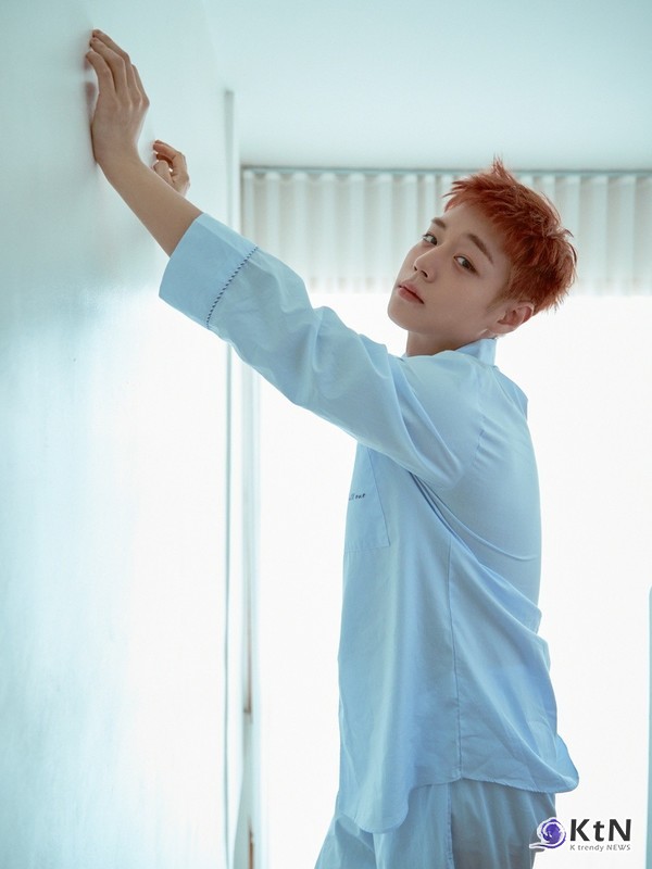 영화 '왕과 사는 남자'로 1,500만 관객을 홀리며 '천만 배우' 반열에 오른 박지훈이 본업인 가수로 돌아와 오렌지색 머리와 몽환적인 미소년 비주얼을 선보이며 화려한 컴백 신호탄을 쏘아 올렸다.  사진=2026. 03.30  YY엔터테인먼트 K trendy NEWS DB ⓒ케이 트렌디뉴스 무단전재 및 수집, 재배포금지