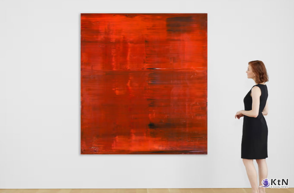 Gerhard Richter "Abstraktes Bild" Leads Christie's Hong Kong Sales. 사진=Christie’s, K trendy NEWS DB ⓒ케이 트렌디뉴스 무단전재 및 수집, 재배포금지