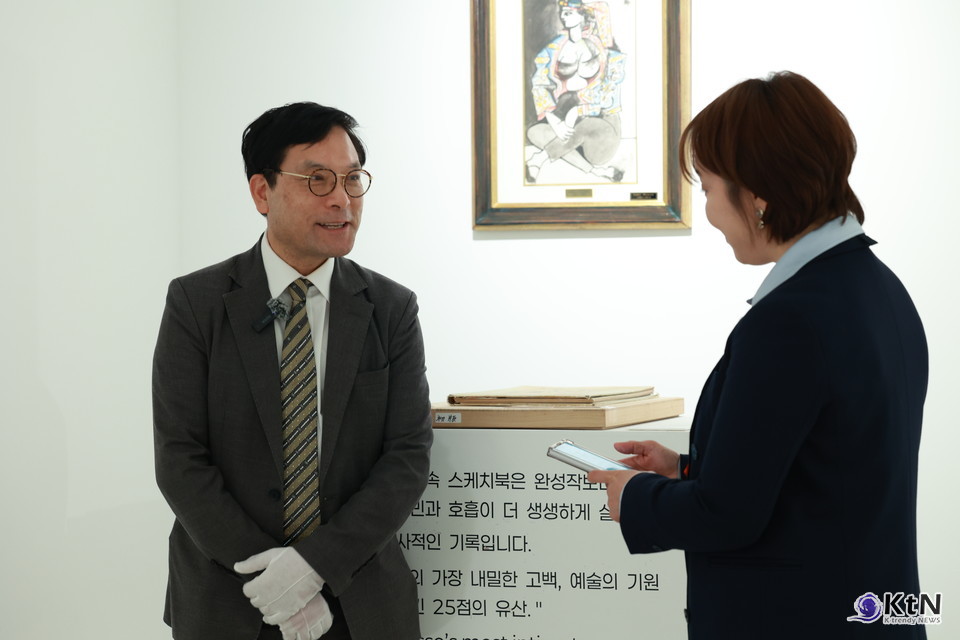 최상희 꾸바아트센터 총괄이사/ Picasso in Daegu: Picasso & The Great Masters. 사진= K trendy NEWS DB ⓒ케이 트렌디뉴스 무단전재 및 수집, 재배포금지