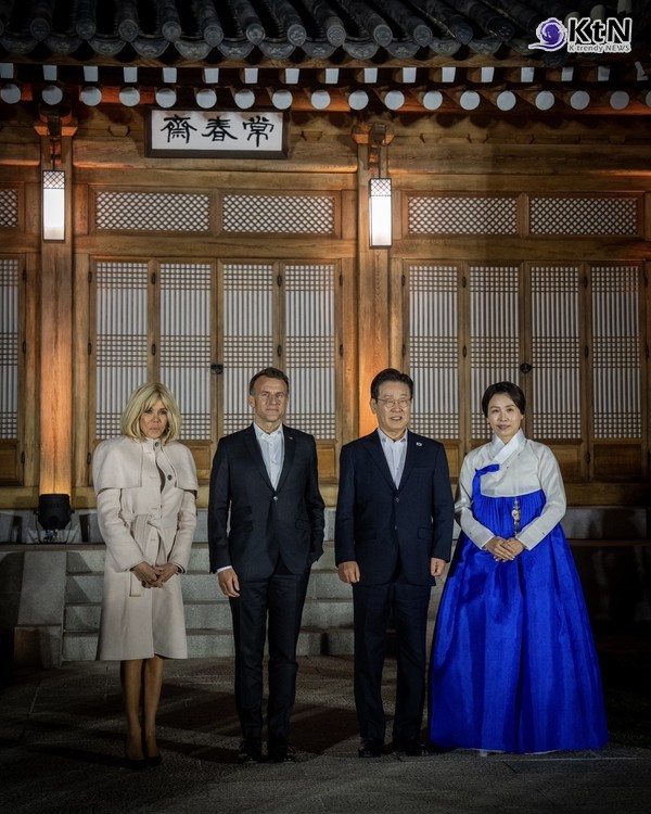 마크롱, 방한 직전 SNS에 '신뢰와 행동'... 오늘 이재명 대통령과 '국빈 만찬'  사진=2026. 04.03  에마뉘엘 마크롱 프랑스 대통령  엑스 (구 트위터) 갈무리 K trendy NEWS DB ⓒ케이 트렌디뉴스 무단전재 및 수집, 재배포금지