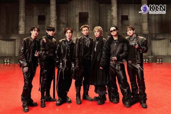 방탄소년단의 새 정규 앨범 ‘아리랑’(ARIRANG)의 정식 발매 전 음원과 관련 정보를 무단 유출한 익명의 누리꾼을 상대로 미국 법원에 신원 파악을 위한 소환장 발부를 요청하며 강경한 법적 대응에 나섰다.   사진=2026. 04.16  빅히트뮤직 K trendy NEWS DB ⓒ케이 트렌디뉴스 무단전재 및 수집, 재배포금지
