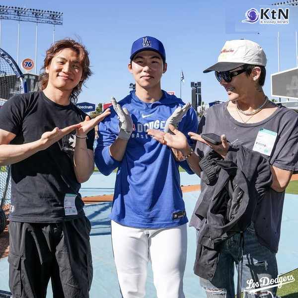 코첼라 씹어먹은 빅뱅, 이번엔 MLB 접수? 지드래곤·대성 다저스타디움 깜짝 외출  사진=2026. 04.16  다저스 인스타그램 갈무리 K trendy NEWS DB ⓒ케이 트렌디뉴스 무단전재 및 수집, 재배포금지