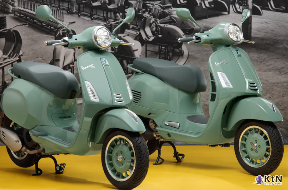 Vespa Celebrates 80 Years of an Icon With Historic New Scooters and a Roman Jubilee. 사진=Vespa, K trendy NEWS DB ⓒ케이 트렌디뉴스 무단전재 및 수집, 재배포금지
