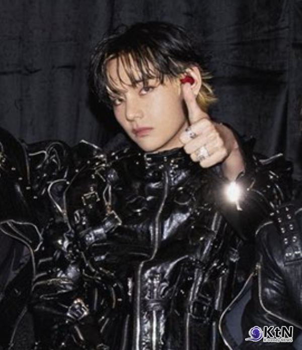 [BTS 뷔⑤] 방탄소년단(BTS)  뷔, 멕시코 달군 ‘Mucho picante’…BTS 북미 투어 중심 화제로....  2일 연속 멕시코 SNS 최다 언급    사진=2026. 05.10  빅히트뮤직  엑스 갈무리 / 편집 K trendy NEWS DB ⓒ케이 트렌디뉴스 무단전재 및 수집, 재배포금지