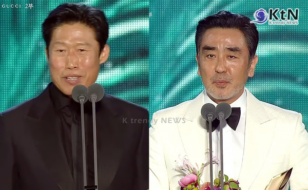 유해진·류승룡, 제62회 백상 대상…‘왕사남’과 ‘김부장’의 밤 [종합]