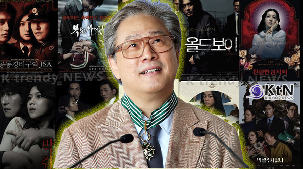 칸의 수상자에서 심사자로… 박찬욱, 프랑스 최고 문화훈장 ‘코망되르’ 품었다  사진=2026. 05.17 각 포스터 SNS 갈무리(  박찬욱 감독은 ‘공동경비구역 JSA’, ‘복수는 나의 것’, ‘올드보이’, ‘친절한 금자씨’, ‘박쥐’, ‘아가씨’, ‘헤어질 결심’, ‘어쩔수가 없다’ 등을 통해 한국 영화의 장르적 외연을 넓혀온 감독으로 꼽힌다 / 편집 K trendy NEWS DB ⓒ케이 트렌디뉴스 무단전재 및 수집, 재배포금지