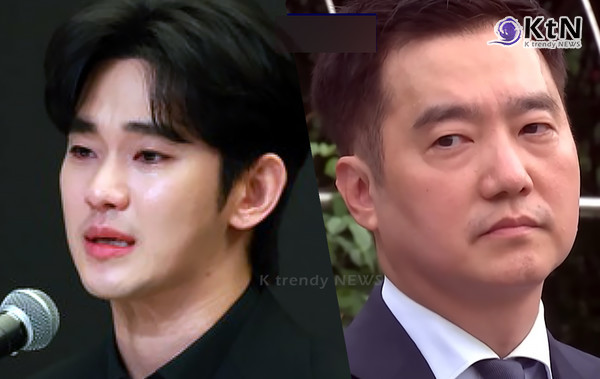 배우 김수현의 미성년 교제 의혹을 뒷받침한다며 공개됐던 고 김새론 관련 카카오톡 대화와 음성 자료가 수사 과정에서 각각 위·변조, AI(인공지능) 조작 자료로 판단되면서, 김수현 측이 가로세로연구소 김세의 대표 구속 이후 “마침내 진실을 증명하게 됐다”는 입장을 냈다.  사진=2026. 05.27  K trendy NEWS DB ⓒ케이 트렌디뉴스 무단전재 및 수집, 재배포금지