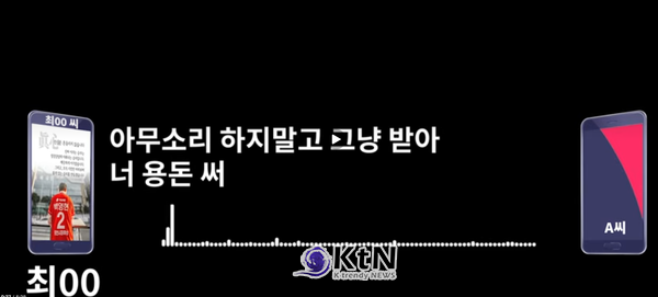 NGN뉴스는 지난 29일 '100만원 현금 봉투' 전달 정황이 담긴 통화 녹취 내용을 입수해 공개했다. (자료=NGN뉴스 공개 영상 캡쳐)