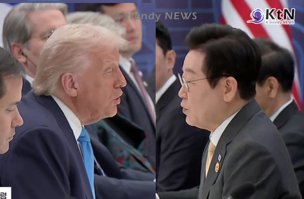 [속보] 이재명 대통령, 핵추진 잠수함 건조 협조해달라… 트럼프에 직접 요청 사진=2025 10.29   ktv 갈무리/ 편집  K trendy NEWS DB ⓒ케이 트렌디뉴스 무단전재 및 수집, 재배포금지
