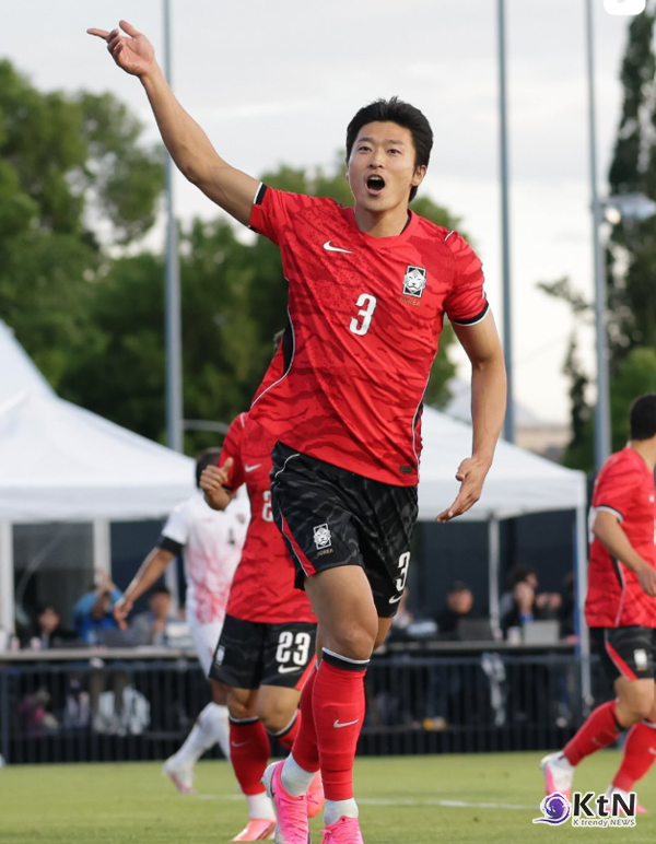 옵타(Opta)가 한국 남자 축구대표팀의 체코(Czechia)전 승률을 42.9%로 예측한 가운데, 홍명보(Hong Myung-bo)호는 경기 전 마지막 비공개 훈련에서 스리백과 세트피스 대응을 집중 점검했다.  사진=2026. 06.10  축구협회 (조규성) 인스타그램갈리 K trendy NEWS DB ⓒ케이 트렌디뉴스 무단전재 및 수집, 재배포금지
