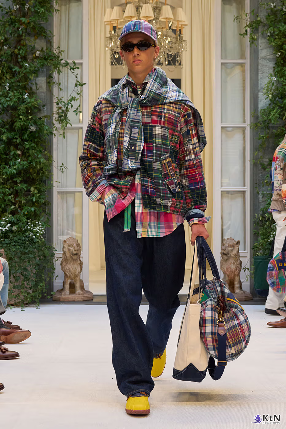 Ralph Lauren SS27 Infuses Traditional Japanese Craftsmanship Into American Luxury. 사진=Ralph Lauren, K trendy NEWS DB ⓒ케이 트렌디뉴스 무단전재 및 수집, 재배포금지