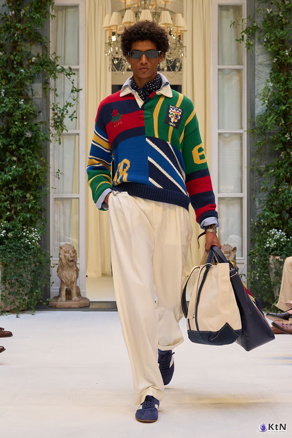 Ralph Lauren SS27 Infuses Traditional Japanese Craftsmanship Into American Luxury. 사진=Ralph Lauren, K trendy NEWS DB ⓒ케이 트렌디뉴스 무단전재 및 수집, 재배포금지