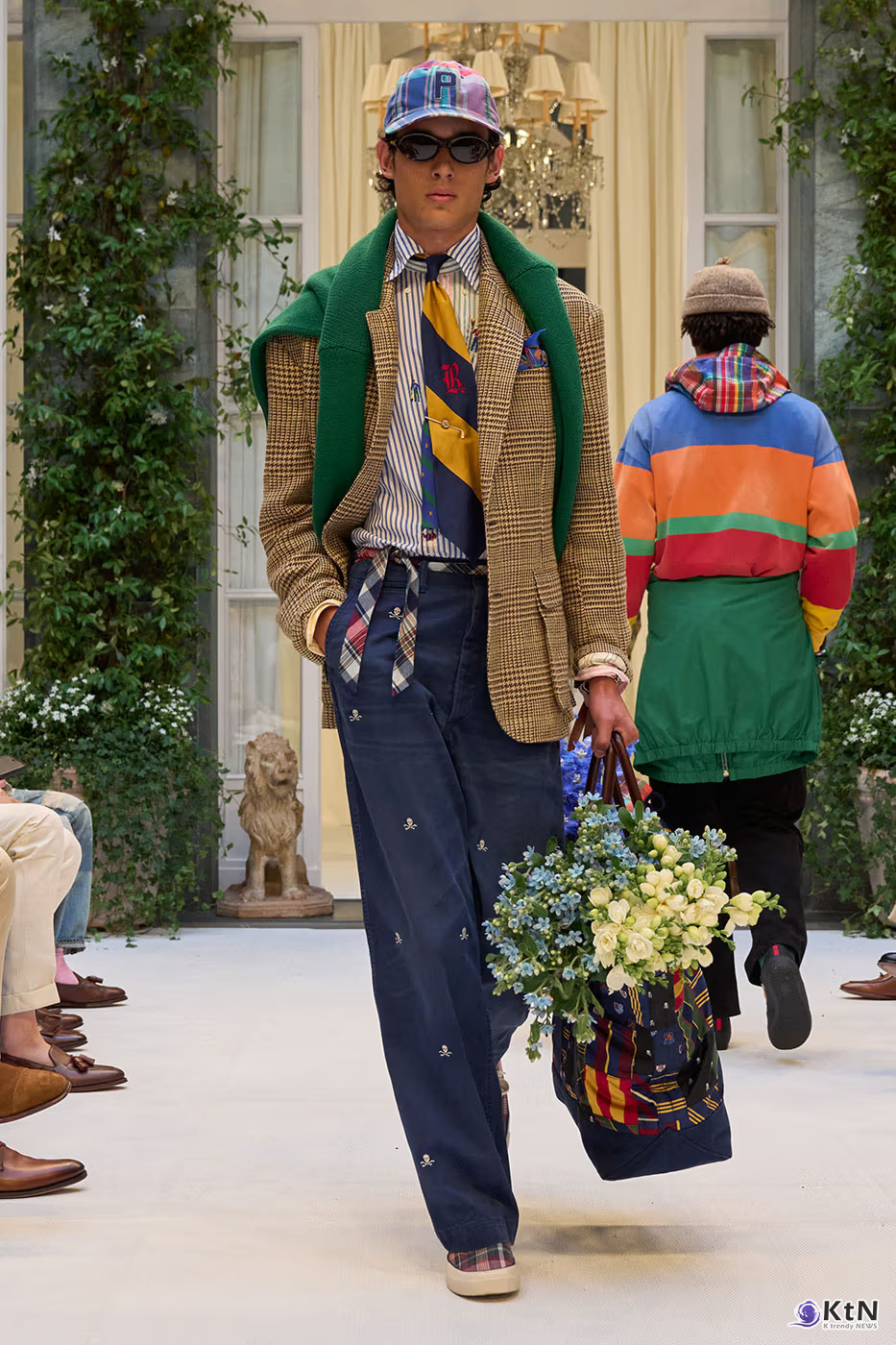 Ralph Lauren SS27 Infuses Traditional Japanese Craftsmanship Into American Luxury. 사진=Ralph Lauren, K trendy NEWS DB ⓒ케이 트렌디뉴스 무단전재 및 수집, 재배포금지