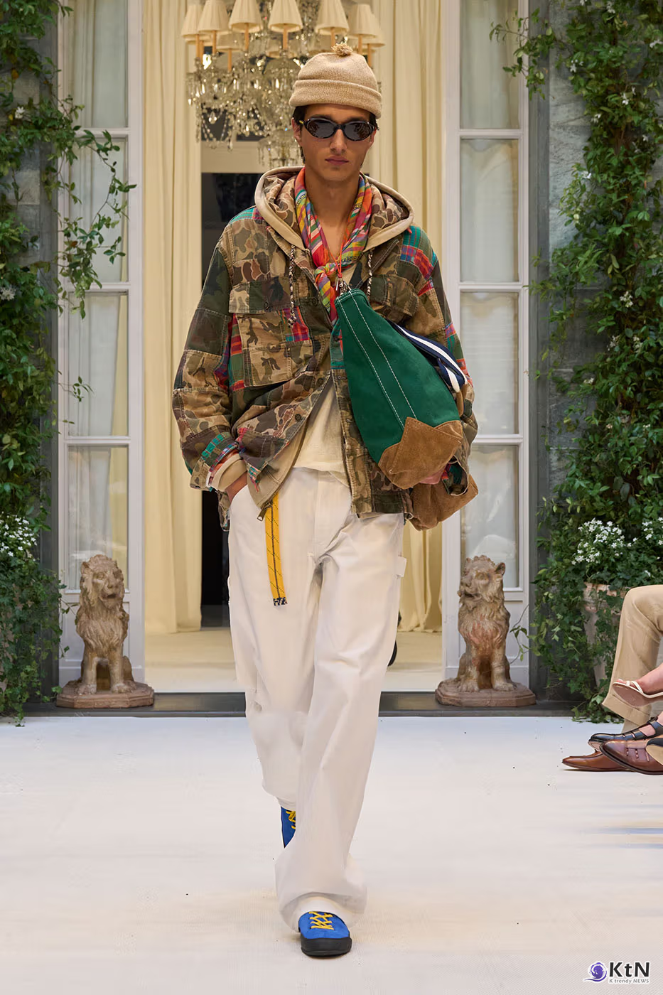 Ralph Lauren SS27 Infuses Traditional Japanese Craftsmanship Into American Luxury. 사진=Ralph Lauren, K trendy NEWS DB ⓒ케이 트렌디뉴스 무단전재 및 수집, 재배포금지