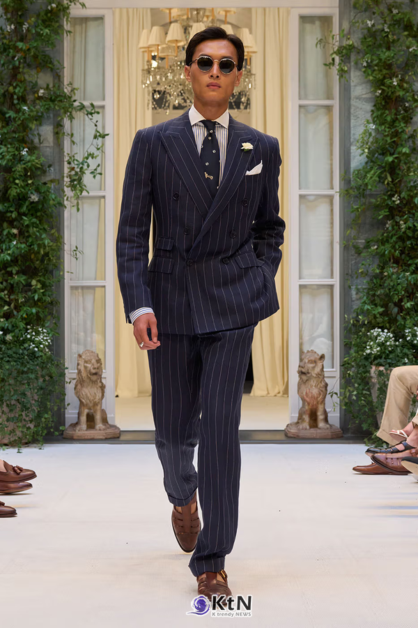 Ralph Lauren SS27 Infuses Traditional Japanese Craftsmanship Into American Luxury. 사진=Ralph Lauren, K trendy NEWS DB ⓒ케이 트렌디뉴스 무단전재 및 수집, 재배포금지