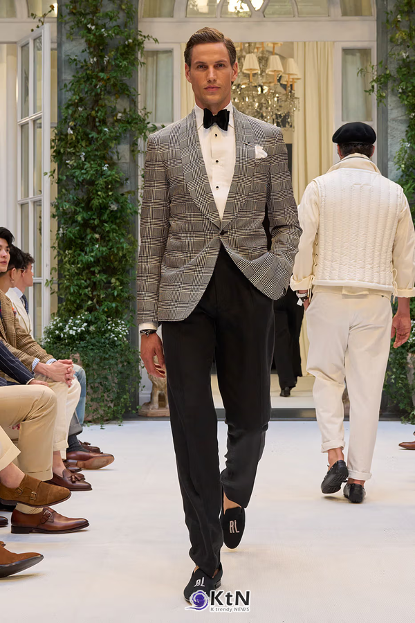 Ralph Lauren SS27 Infuses Traditional Japanese Craftsmanship Into American Luxury. 사진=Ralph Lauren, K trendy NEWS DB ⓒ케이 트렌디뉴스 무단전재 및 수집, 재배포금지