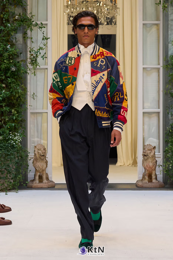 Ralph Lauren SS27 Infuses Traditional Japanese Craftsmanship Into American Luxury. 사진=Ralph Lauren, K trendy NEWS DB ⓒ케이 트렌디뉴스 무단전재 및 수집, 재배포금지