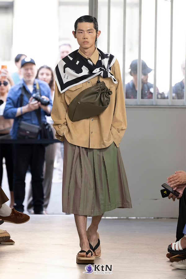SETCHU SS27 Is Sartorially “Caught in the Nets”. 사진=Ilaria Orsini, K trendy NEWS DB ⓒ케이 트렌디뉴스 무단전재 및 수집, 재배포금지