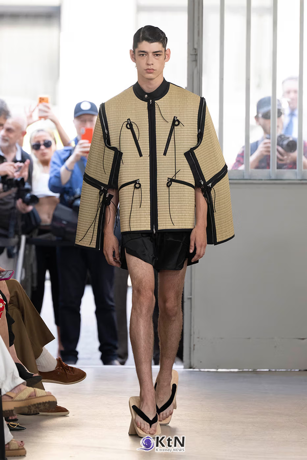 SETCHU SS27 Is Sartorially “Caught in the Nets”. 사진=Ilaria Orsini, K trendy NEWS DB ⓒ케이 트렌디뉴스 무단전재 및 수집, 재배포금지