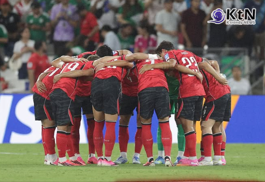 홍명보호, 남아공전 충격패…조 3위 추락에 FIFA 랭킹도 28위 '뚝' 한국 축구의 '32강 경우의 수' 사진=2026. 06.25   thekfa  K trendy NEWS DB ⓒ케이 트렌디뉴스 무단전재 및 수집, 재배포금지