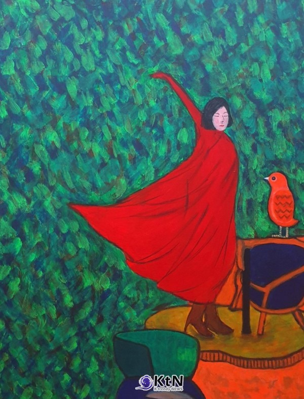 L 'appartment(Summer) 97 × 130cmAcrylic on csnvas