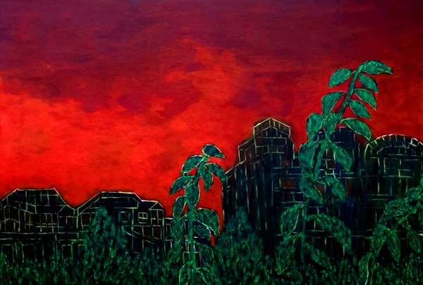 Ambition 97 × 116.8cmAcrylic on canvas