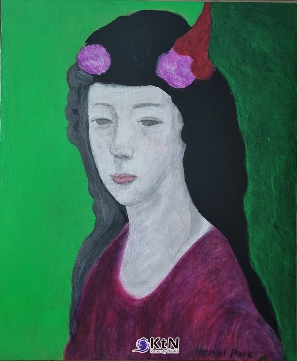 Thought 72.7 × 50.0cm Acrylic on canvas