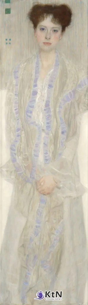 Gustav Klimt, Bildnis Gertrud Loew (Gertha Felsőványi), 1902.  사진=Sotheby’s