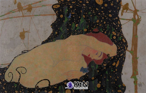 Egon Schiele, Danaë (1909) 사진= Sotheby’s
