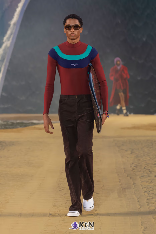 Pharrell Presents the Surfer-Coded Dandy Experience For Louis Vuitton SS27. 사진=Louis Vuitton, K trendy NEWS DB ⓒ케이 트렌디뉴스 무단전재 및 수집, 재배포금지