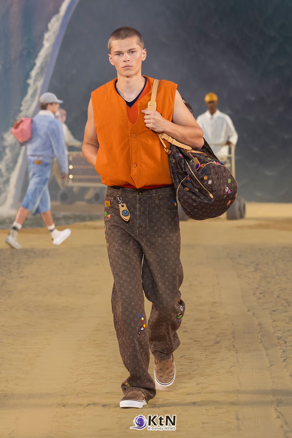 Pharrell Presents the Surfer-Coded Dandy Experience For Louis Vuitton SS27. 사진=Louis Vuitton, K trendy NEWS DB ⓒ케이 트렌디뉴스 무단전재 및 수집, 재배포금지