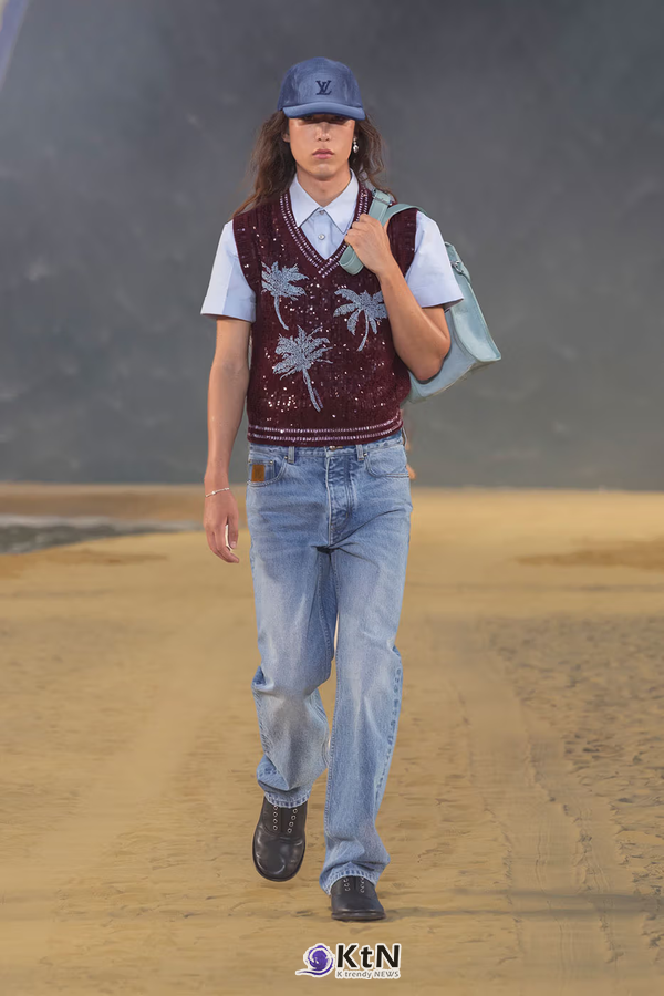 Pharrell Presents the Surfer-Coded Dandy Experience For Louis Vuitton SS27. 사진=Louis Vuitton, K trendy NEWS DB ⓒ케이 트렌디뉴스 무단전재 및 수집, 재배포금지