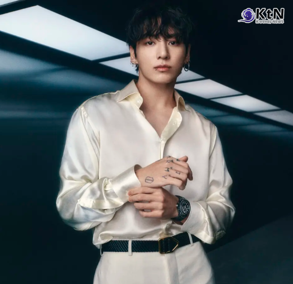  방탄소년단(BTS) 정국이 럭셔리 주얼리 브랜드 그라프(Graff)의 첫 글로벌 앰배서더로 발탁됐다. 66년 브랜드 역사상 그라프가 글로벌 앰배서더를 선정한 것은 이번이 처음으로, 정국은 캘빈클라인(Calvin Klein), 위블로(HUBLOT), 샤넬(CHANEL) 뷰티에 이어 하이엔드 주얼리 브랜드까지 글로벌 브랜드 이력을 확장했다.  사진=2026. 07.03  위블로  K trendy NEWS DB ⓒ케이 트렌디뉴스 무단전재 및 수집, 재배포금지
