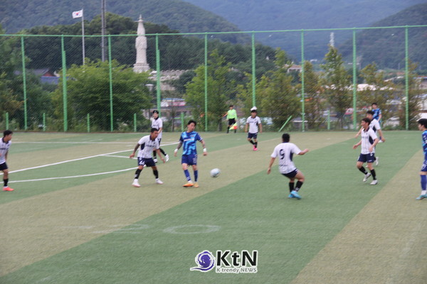 7월의 폭염보다 더 뜨거운 청년부 결승 경기 모습 (사진=조영식 기자)